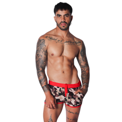 Trend Red Beachwear en modelo de Gigo Underwear