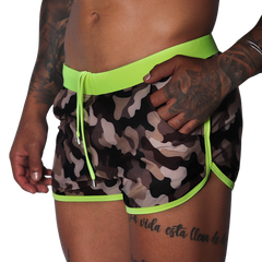 Trend Yellow Beachwear vista frontal de Gigo Underwear