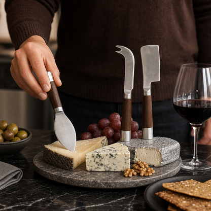 Tribeca Cheese Set 4