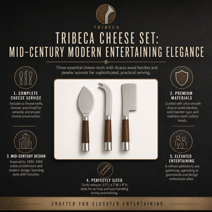 Tribeca Cheese Set 7