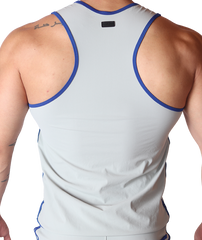 Typer Gray Tank vista posterior de Gigo Underwear