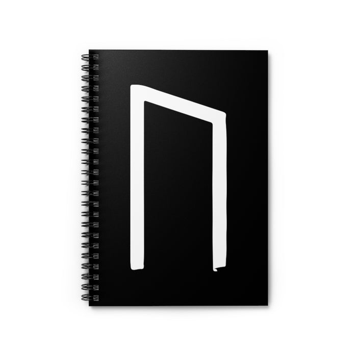Uruz (Strength) Viking Rune Spiral Notebook Scandinavian Design Studio