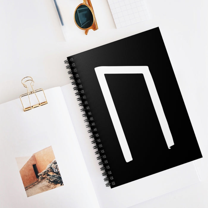 Uruz (Strength) Viking Rune Spiral Notebook Scandinavian Design Studio