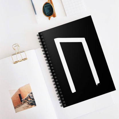 Uruz (Strength) Viking Rune Spiral Notebook Scandinavian Design Studio