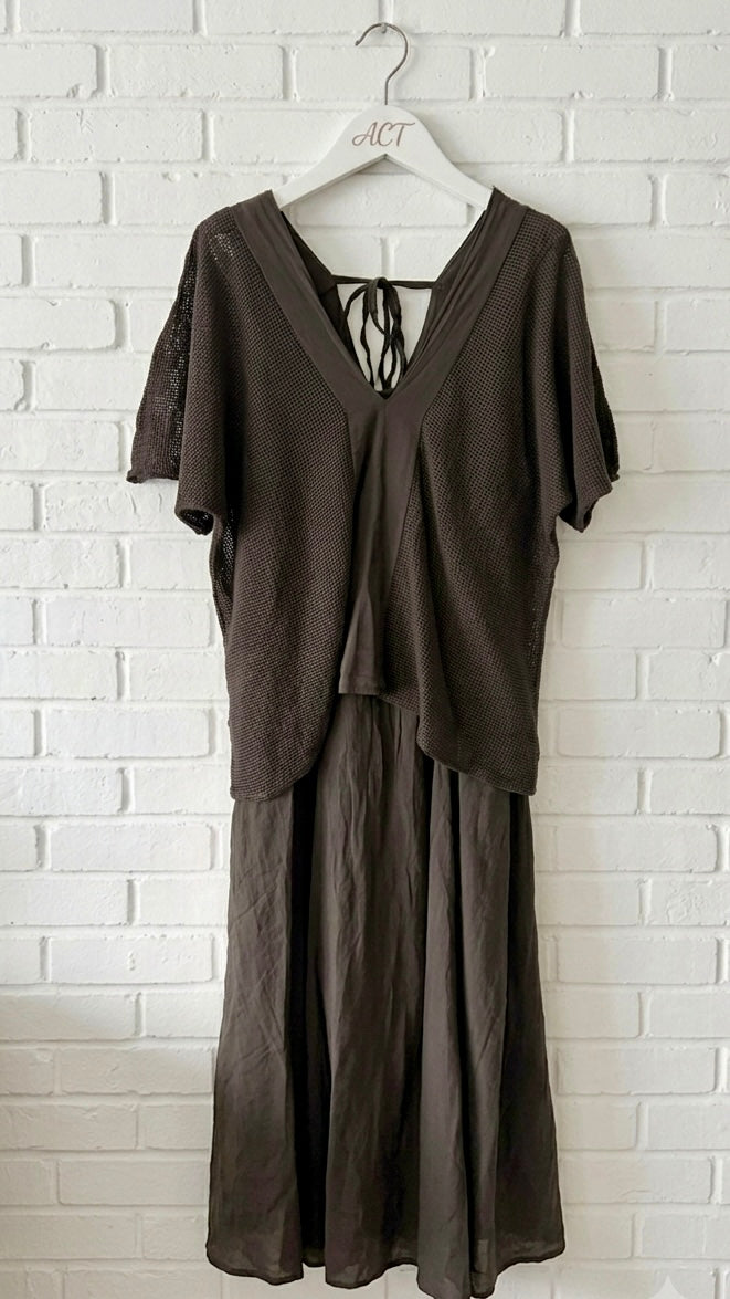 Vestido dos piezas calado +3 colores
