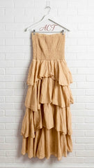Vestido Maxi escote palabra de honor +8 colores