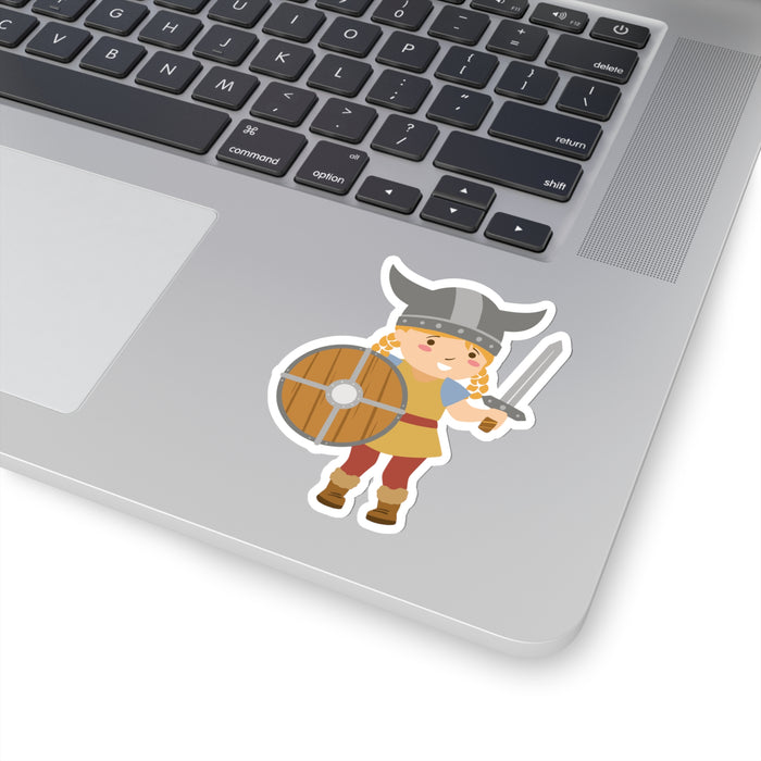 Viking Girl Sticker