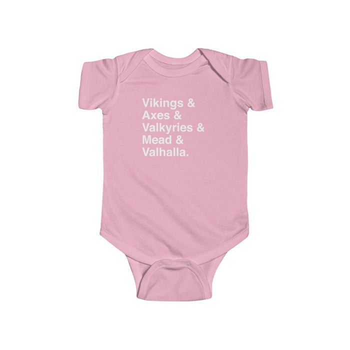 Viking Life Baby Bodysuit Scandinavian Design Studio