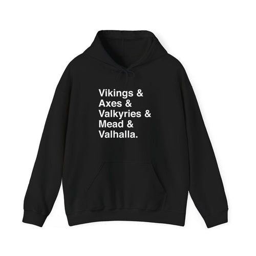 Viking Life Hooded Sweatshirt