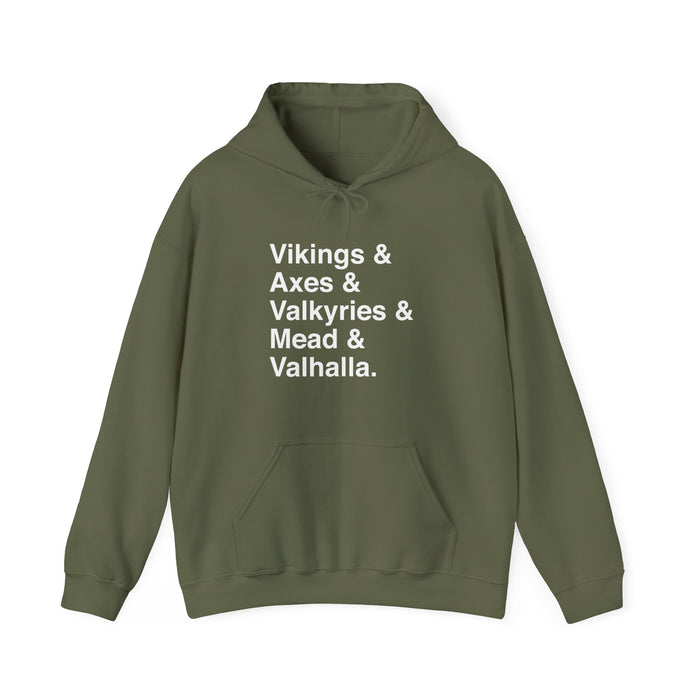 Viking Life Hooded Sweatshirt