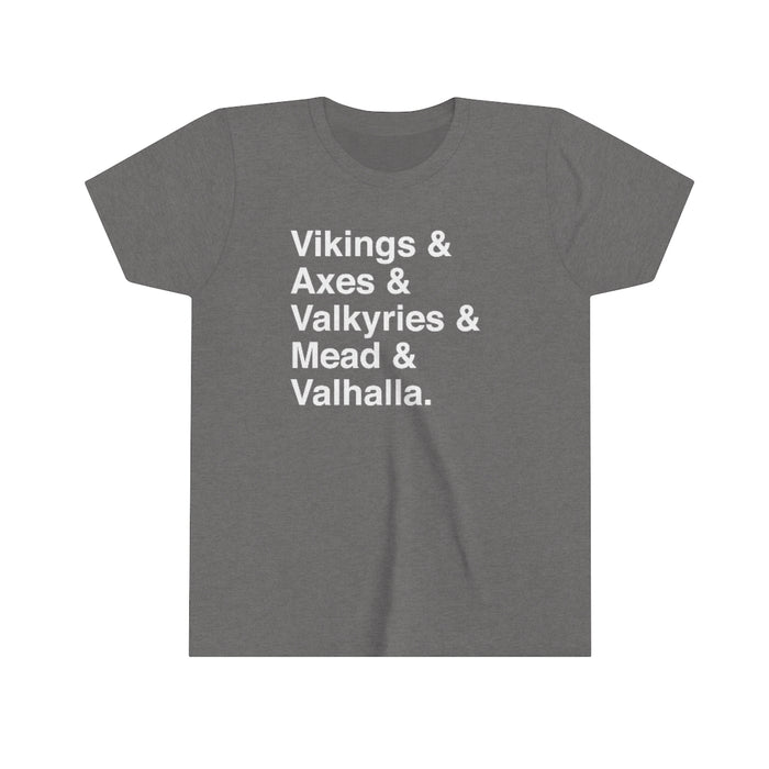 Viking Life Kids T-Shirt Scandinavian Design Studio
