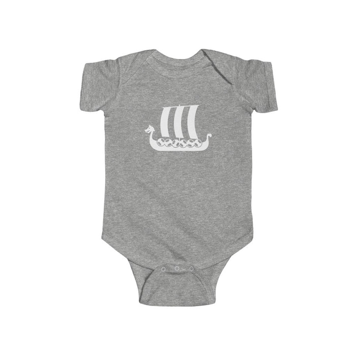 Viking Ship Baby Bodysuit Scandinavian Design Studio