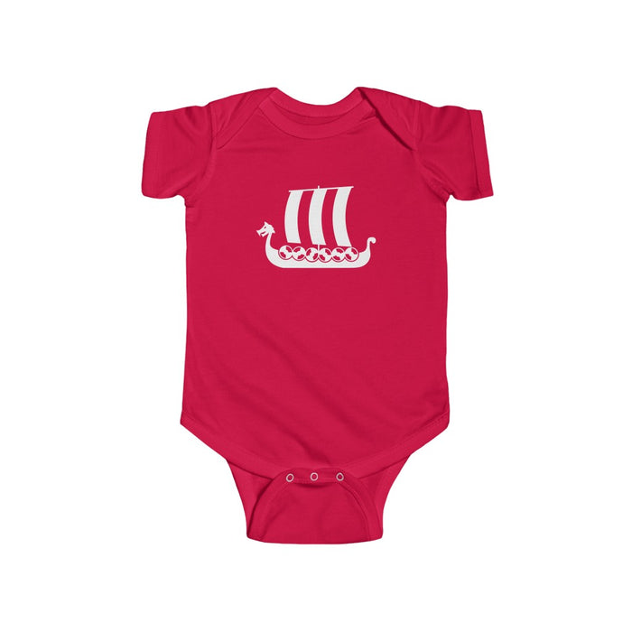 Viking Ship Baby Bodysuit Scandinavian Design Studio
