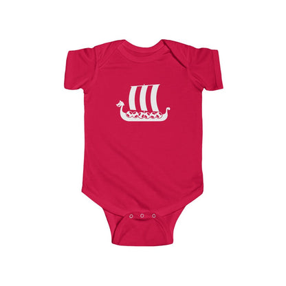 Viking Ship Baby Bodysuit Scandinavian Design Studio