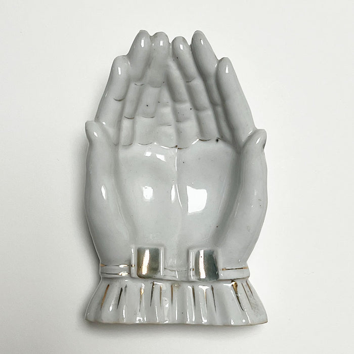 Vintage Ceramic Large Double Hands Made in Japan