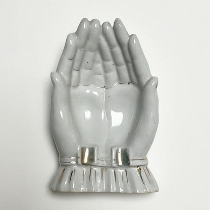 Vintage Ceramic Large Double Hands Made in Japan
