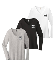 Welcome Home V-Neck Long Sleeve Tee.