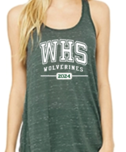 Westwood Bella Flowy Racer Back Tank (2 colors available)