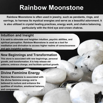 White Rainbow Moonstone Faceted Beads, Crystal Beads for Jewelry.