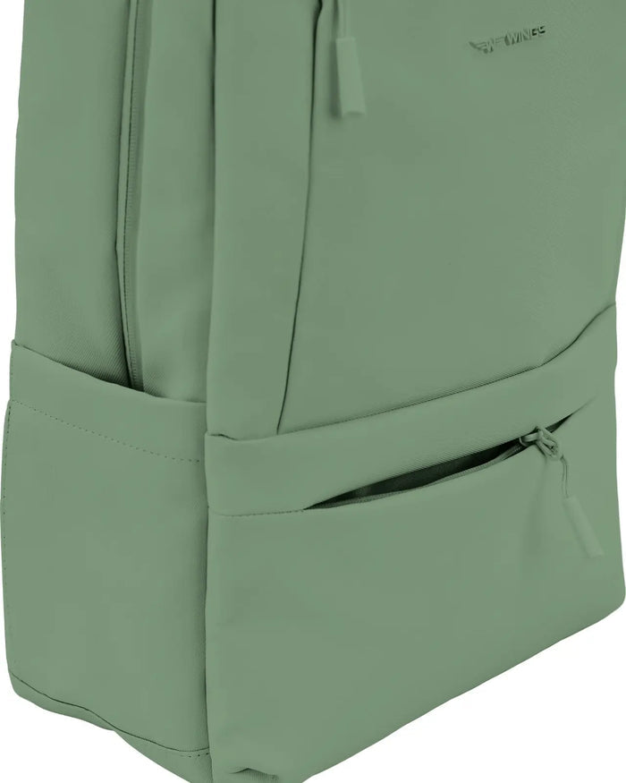 Plecak kabinowy WINGS CBP003 bagaż podręczny Ryanair i Wizz Air ARMY GREEN CABIN BACKPACK
