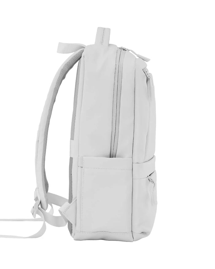 Plecak kabinowy WINGS CBP003 bagaż z kieszenią na laptop i systemem wentylacji pleców GREY CABIN BACKPACK