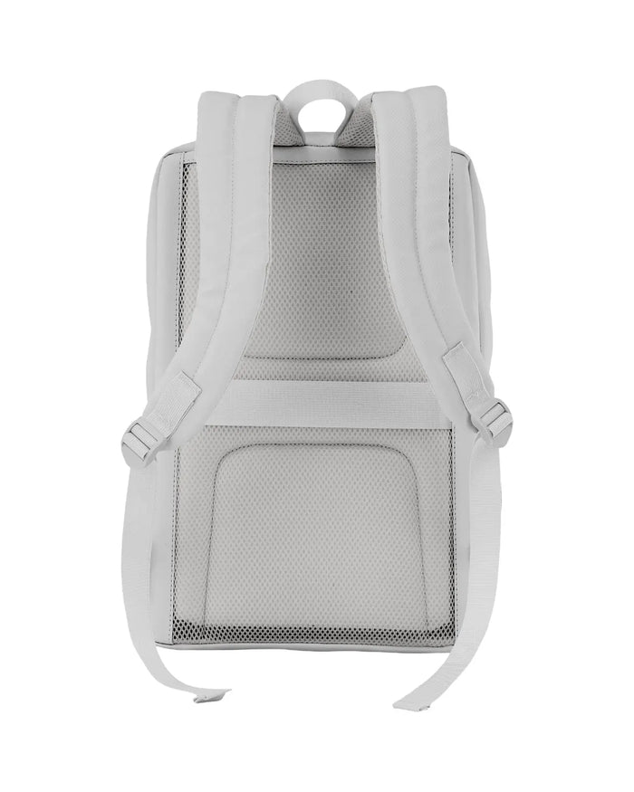 Plecak kabinowy WINGS CBP003 bagaż z kieszenią na laptop i systemem wentylacji pleców GREY CABIN BACKPACK