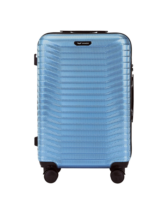 WINGS PC SEA EAGLE 2.0 24" SILVER BLUE Medium Suitcase