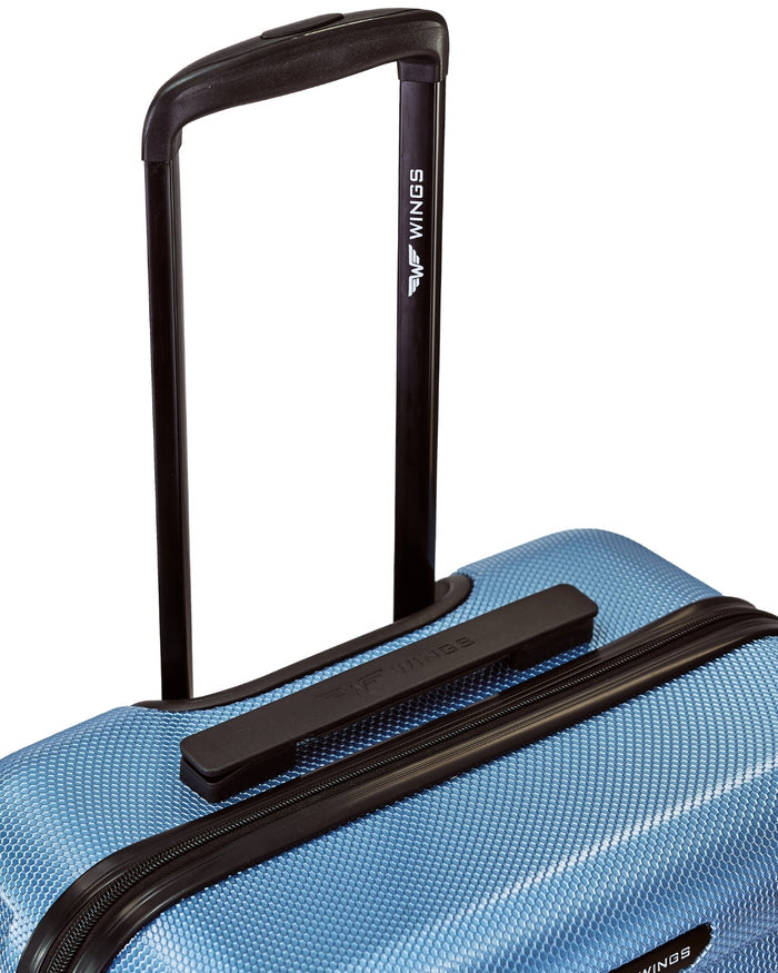 WINGS PC SEA EAGLE 2.0 24" SILVER BLUE Medium Suitcase