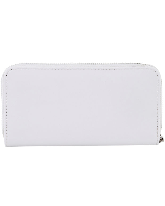 WINGS WILLOW Large Elegant Women's Wallet WHITE BLUE
