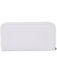 WINGS WILLOW Large Elegant Women's Wallet WHITE BLUE