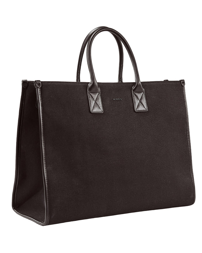WINGS WILLOW urban shopper bag BLACK
