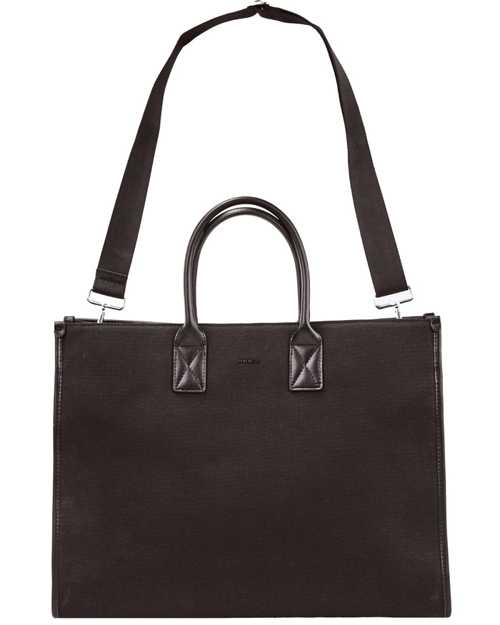 WINGS WILLOW urban shopper bag BLACK
