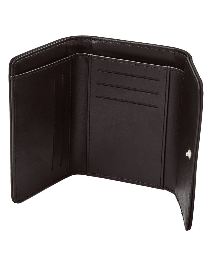 WINGS WILLOW women's wallet small elegant BLACK
